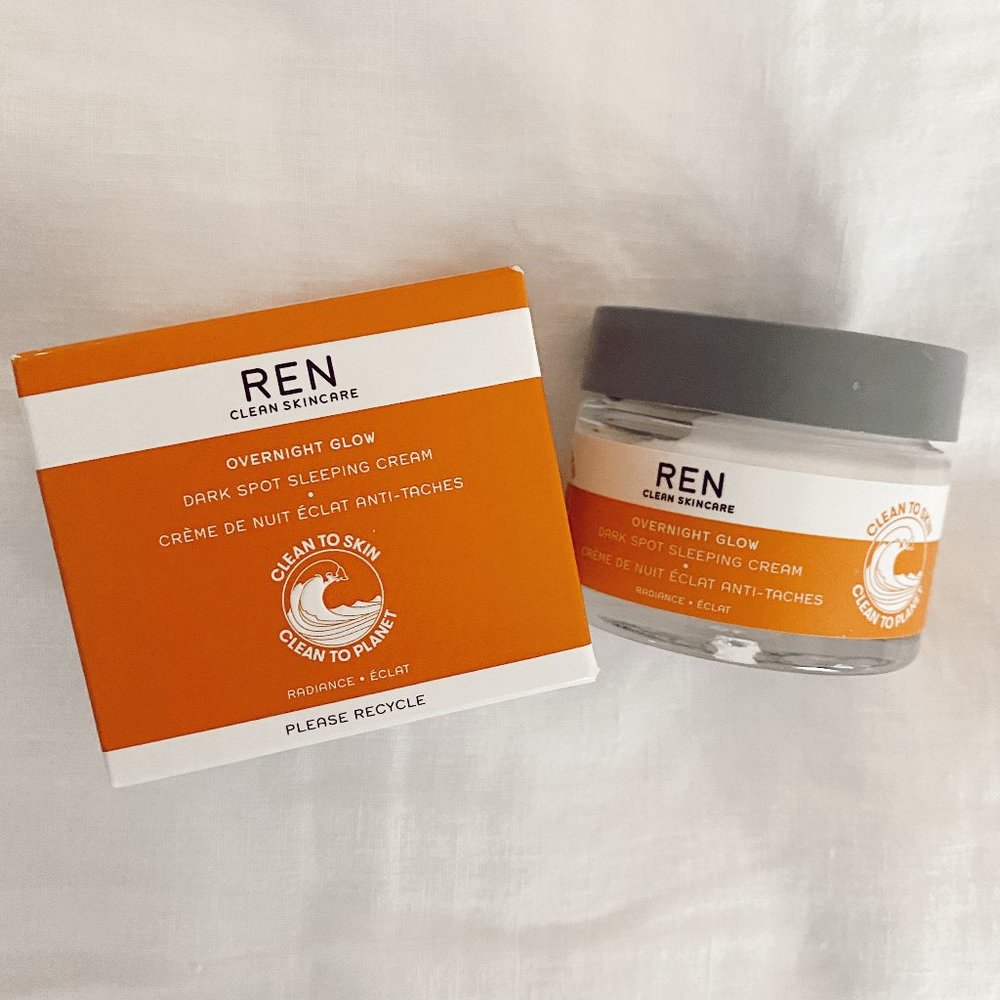 REN Overnight Glow Sleeping Cream- NEW!